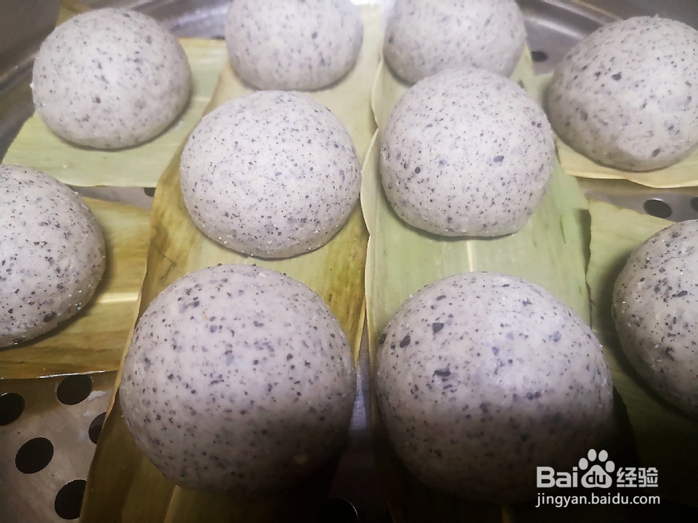 不能拒绝的黑芝麻奶香馒头