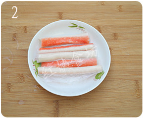 香蕉与蟹棒擦出的健康火花—香蕉蟹棒卷