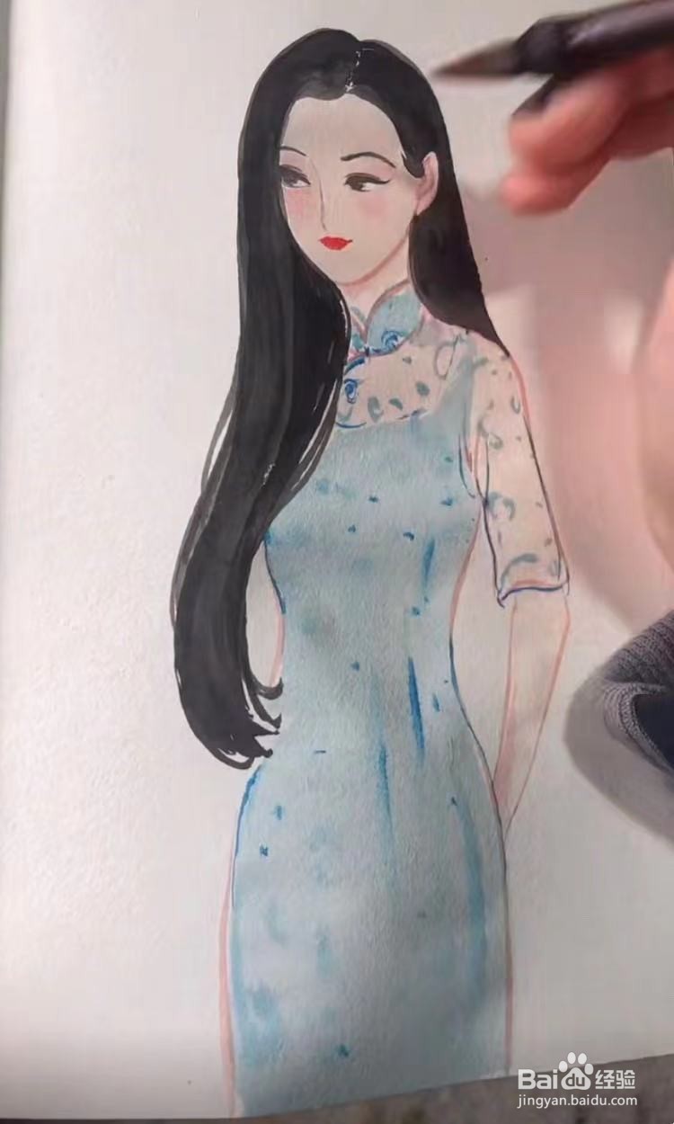 景甜的司藤怎么画