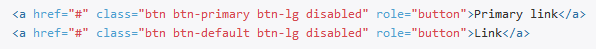 Bootstrap框架按钮三