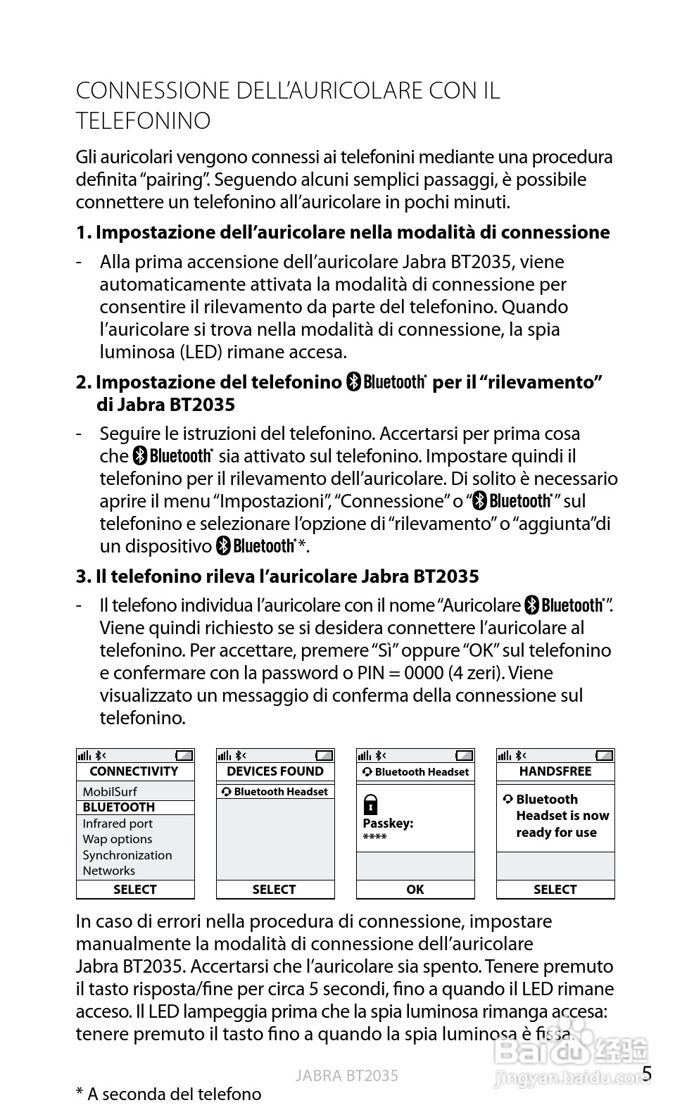 捷波朗BT2035蓝牙耳机使用说明书:[13]
