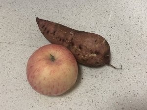 柠檬蜜地瓜苹果的做法