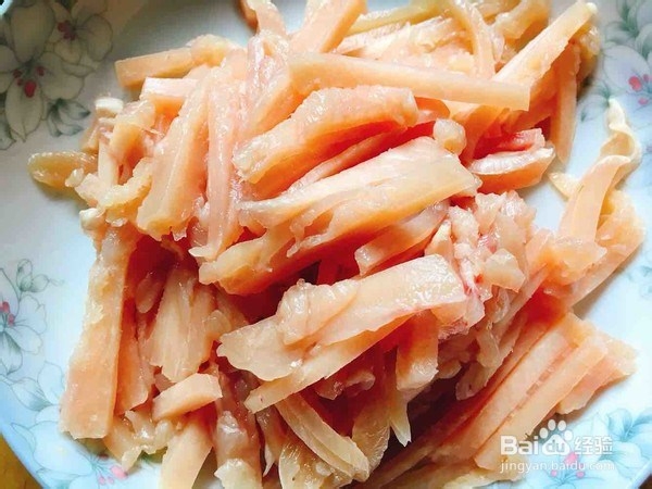 如何制作酱香鸡丝