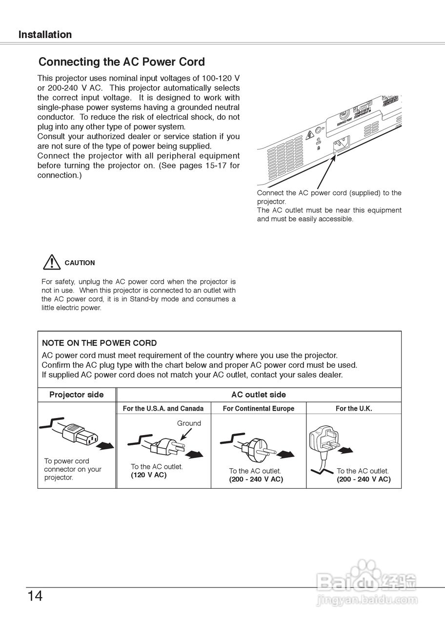 三洋 PLC-XU78投影机说明书:[2]