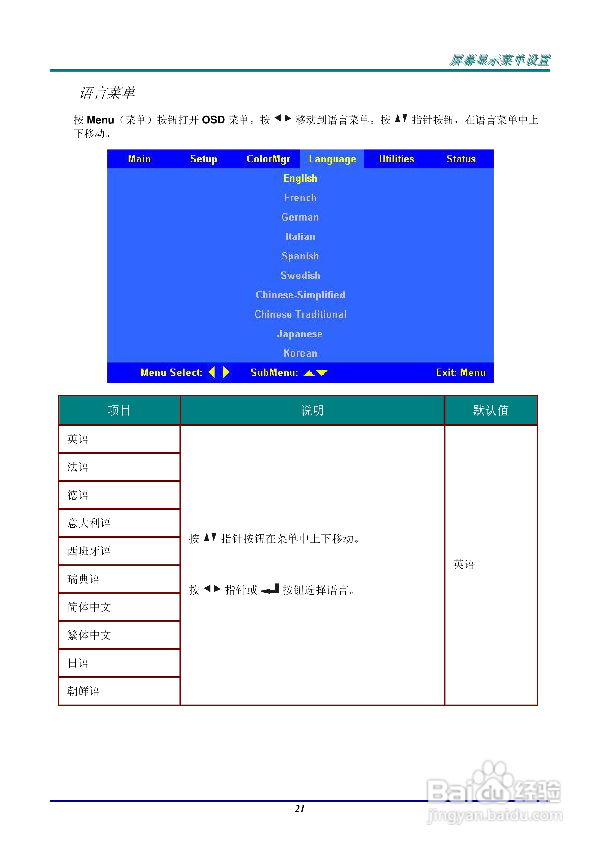 丽讯Vivitek D630投影机说明书:[3]