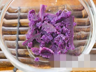 坚果紫薯奶羹怎么做？