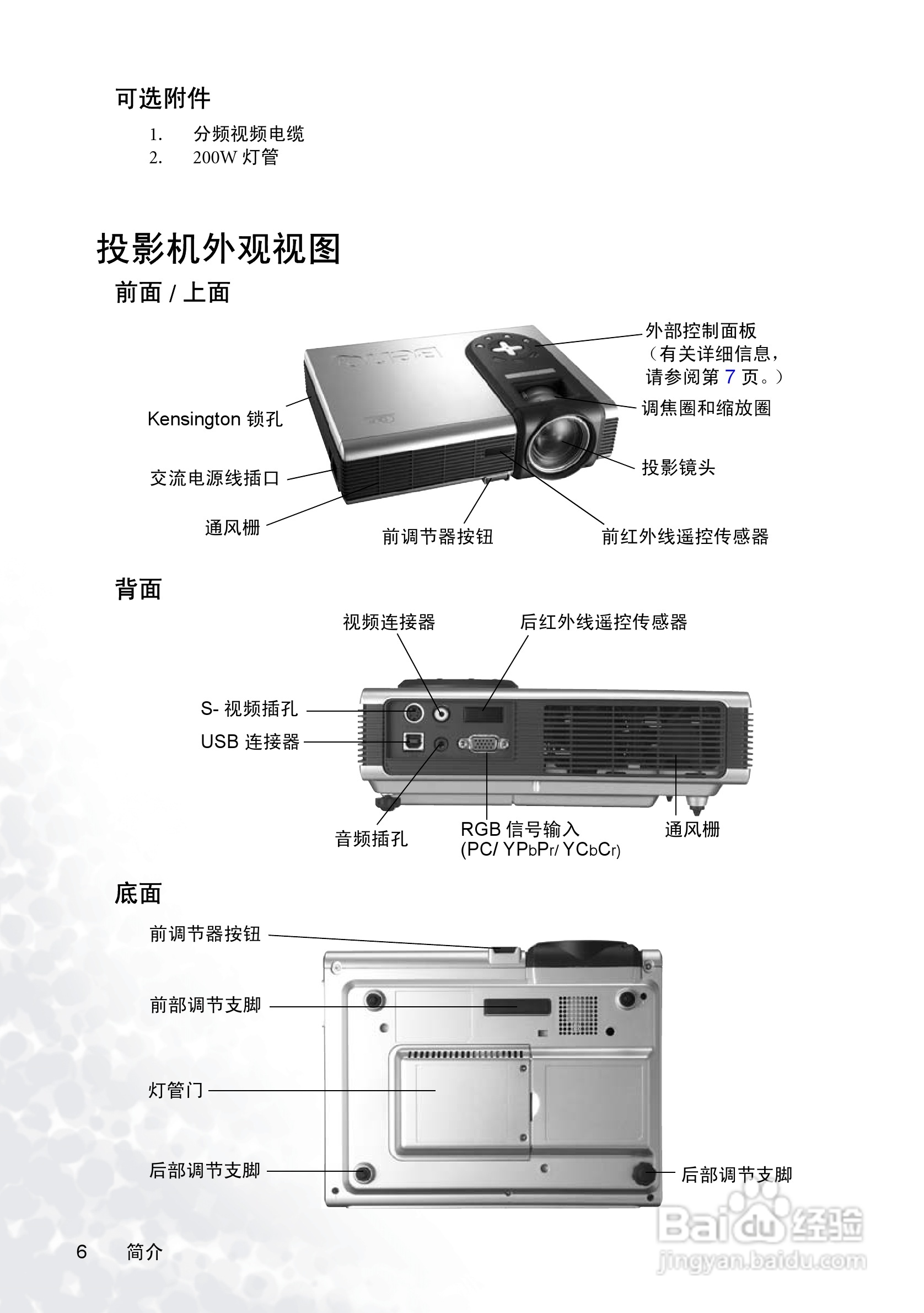 明基PB2245投影机使用说明书:[1]