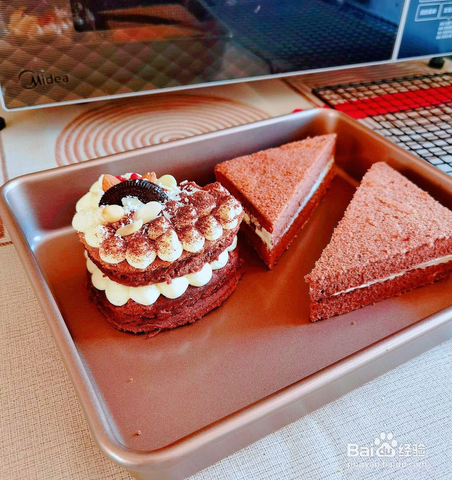 奶油蛋糕三明治的做法