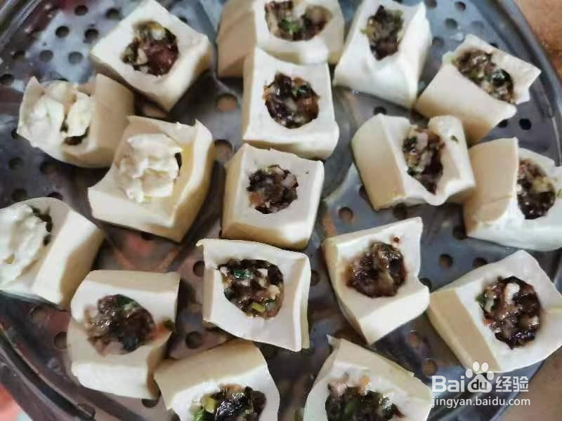 脆皮酿豆腐的做法