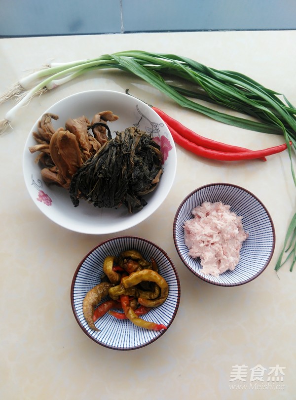 肉末干菜的做法