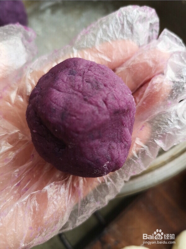 怎么做超好吃的紫薯薄饼