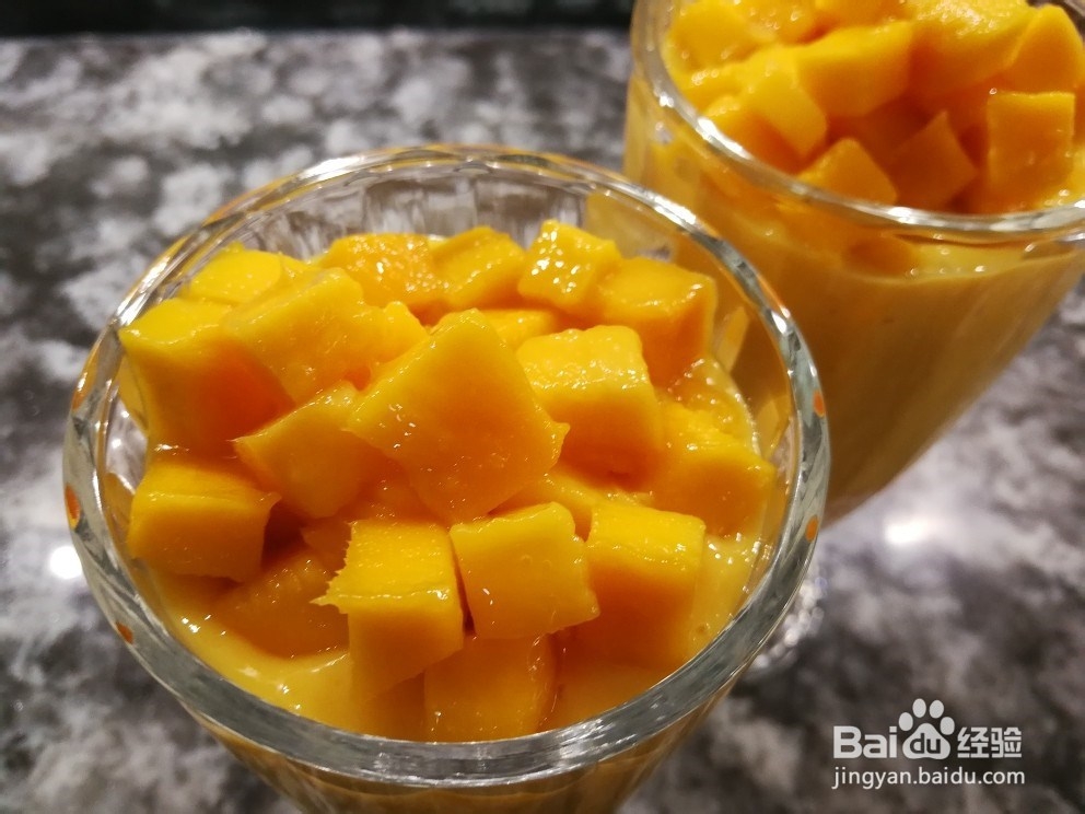 芒果西米露的做法