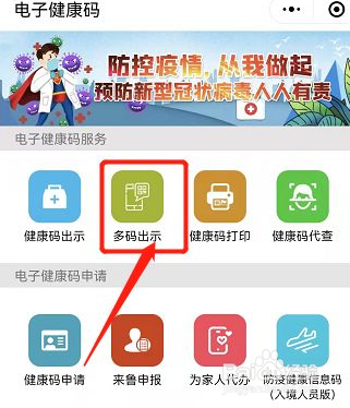 微信怎么打开小孩的健康码