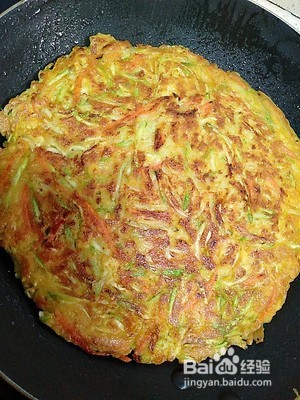 西葫芦鸡蛋玉米饼