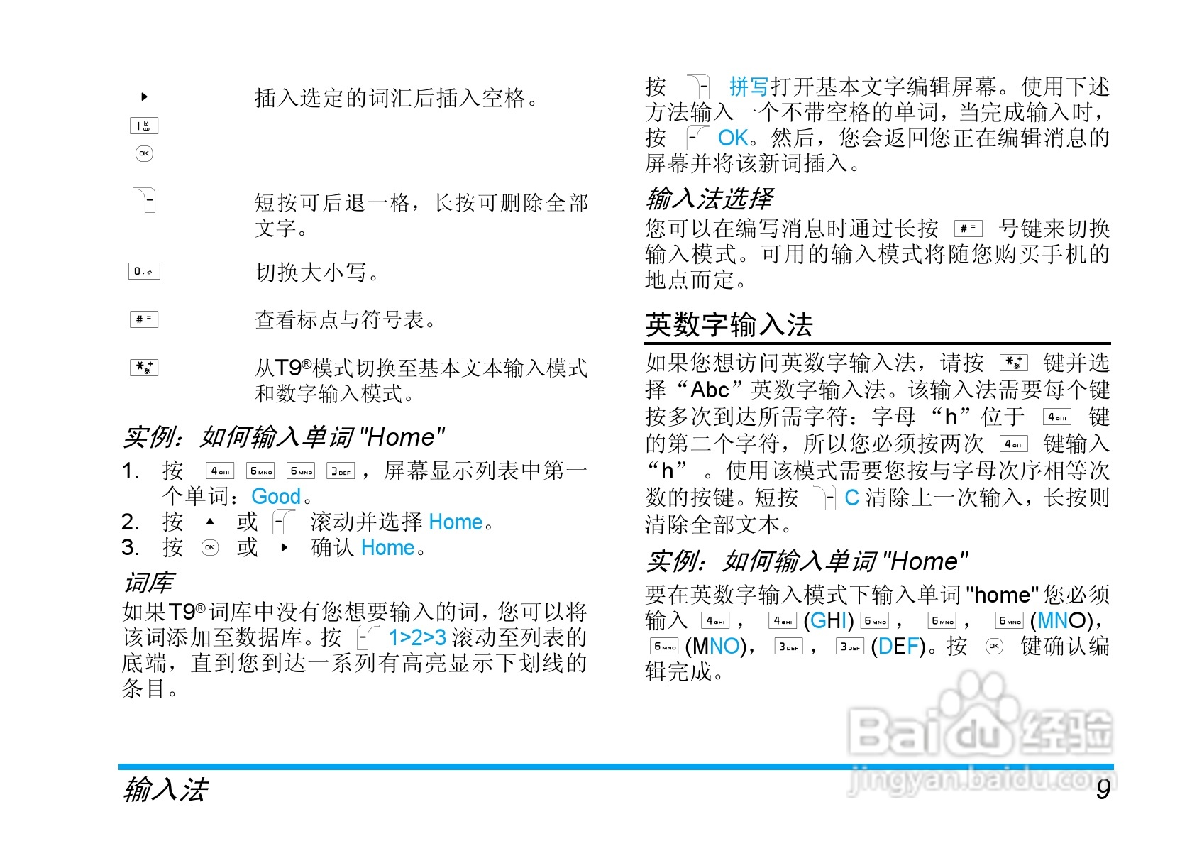 飞利浦手机CT9A9HGRY型使用说明书:[2]