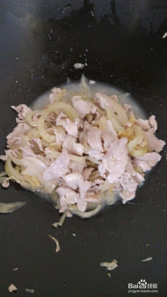 酸菜,咸菜炒瘦肉