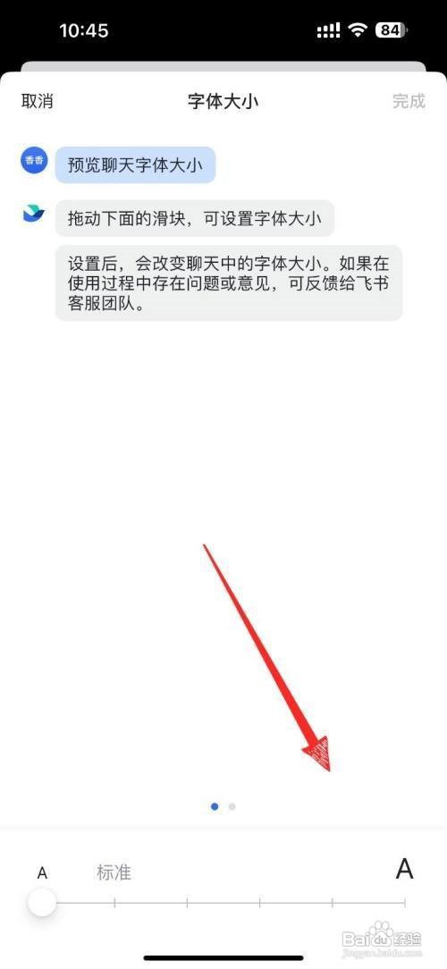 飞书怎么设置字体大小