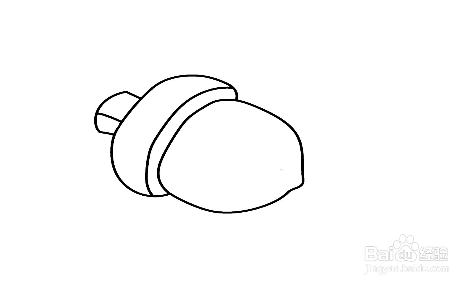 简笔画橡果怎么画