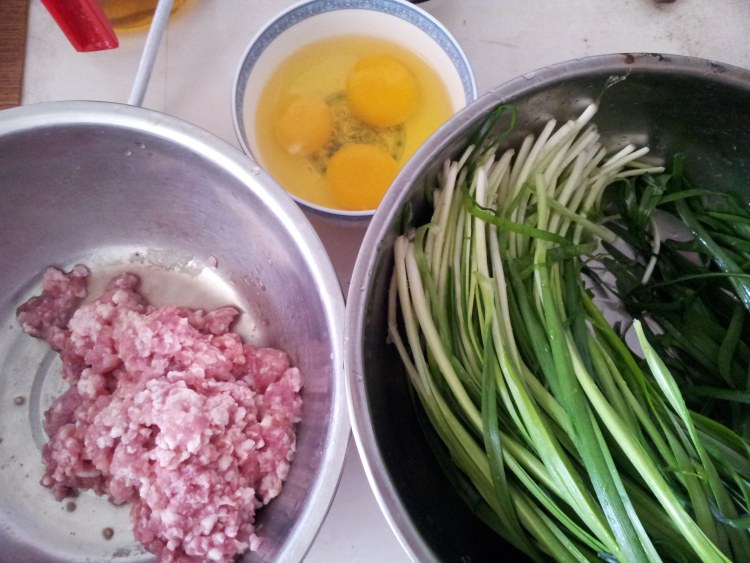 韭菜鸡蛋猪肉饺，吃一口让你爱上它