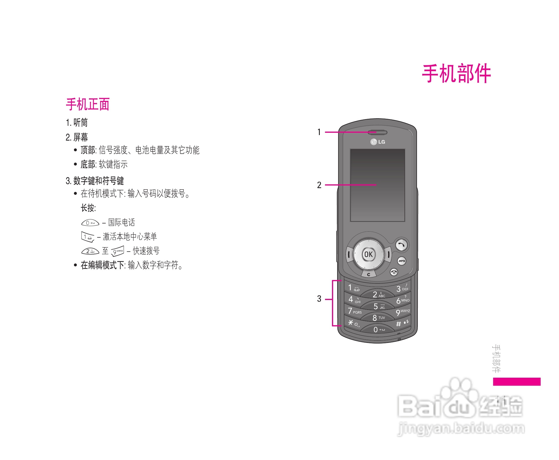 乐金手机KE608型使用说明书:[2]