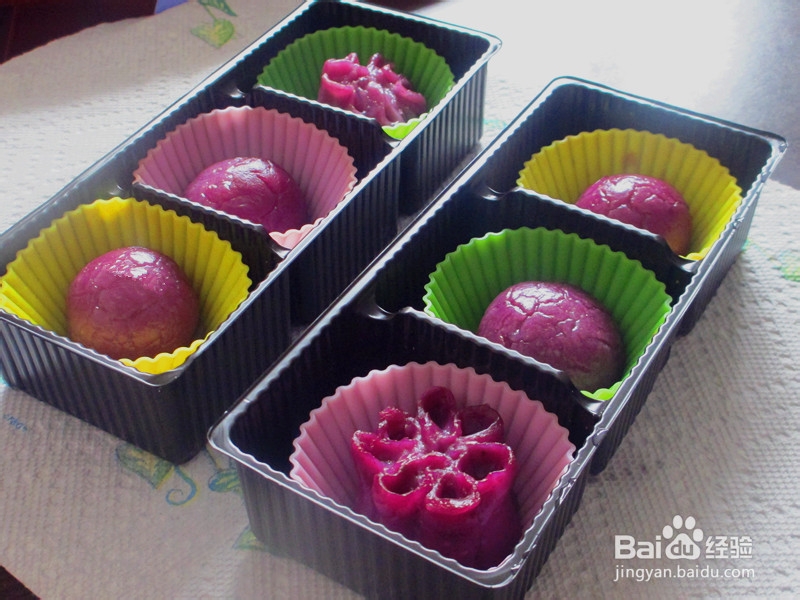 不闹元宵闹哪样——紫薯水晶园子