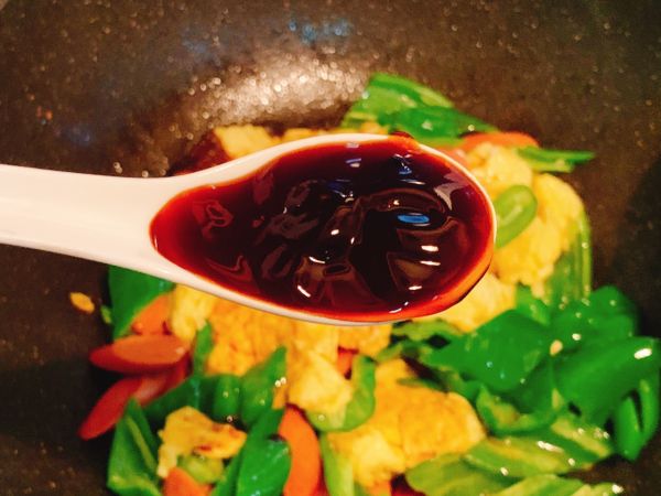 青椒火腿炒鸡蛋