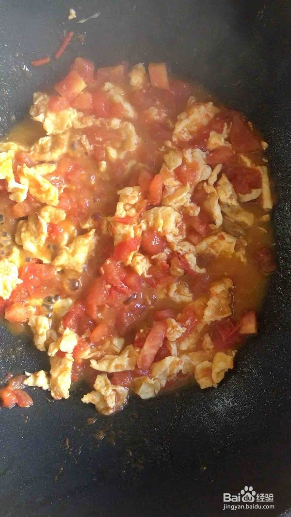 简单家常菜西红柿炒鸡蛋