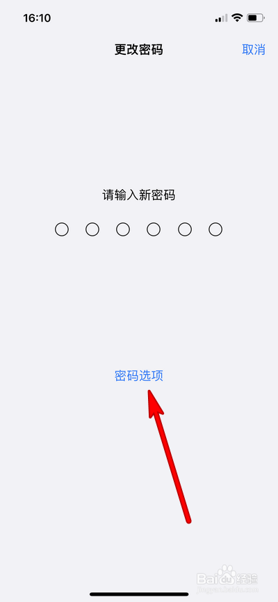 iphone13如何更换密码类型