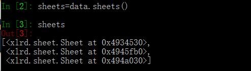 Python操作Excel的读取以及写入