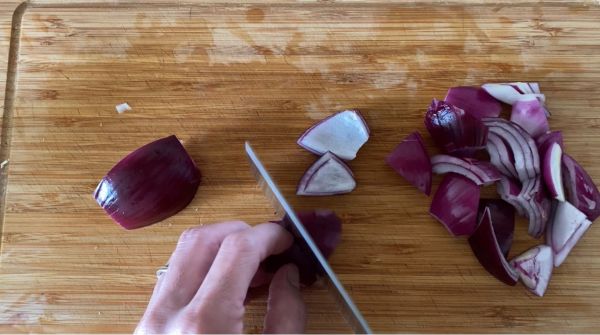 青椒洋葱炒鸡蛋