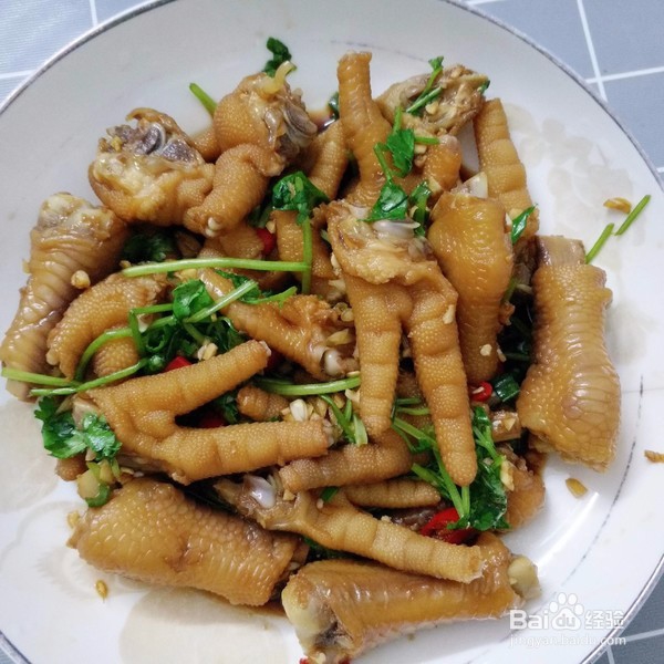 如何自制凉拌鸡爪