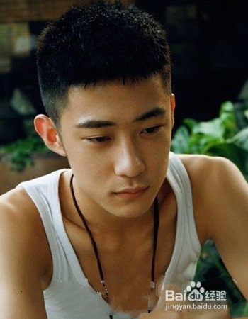 男性头发硬适合什么发型?