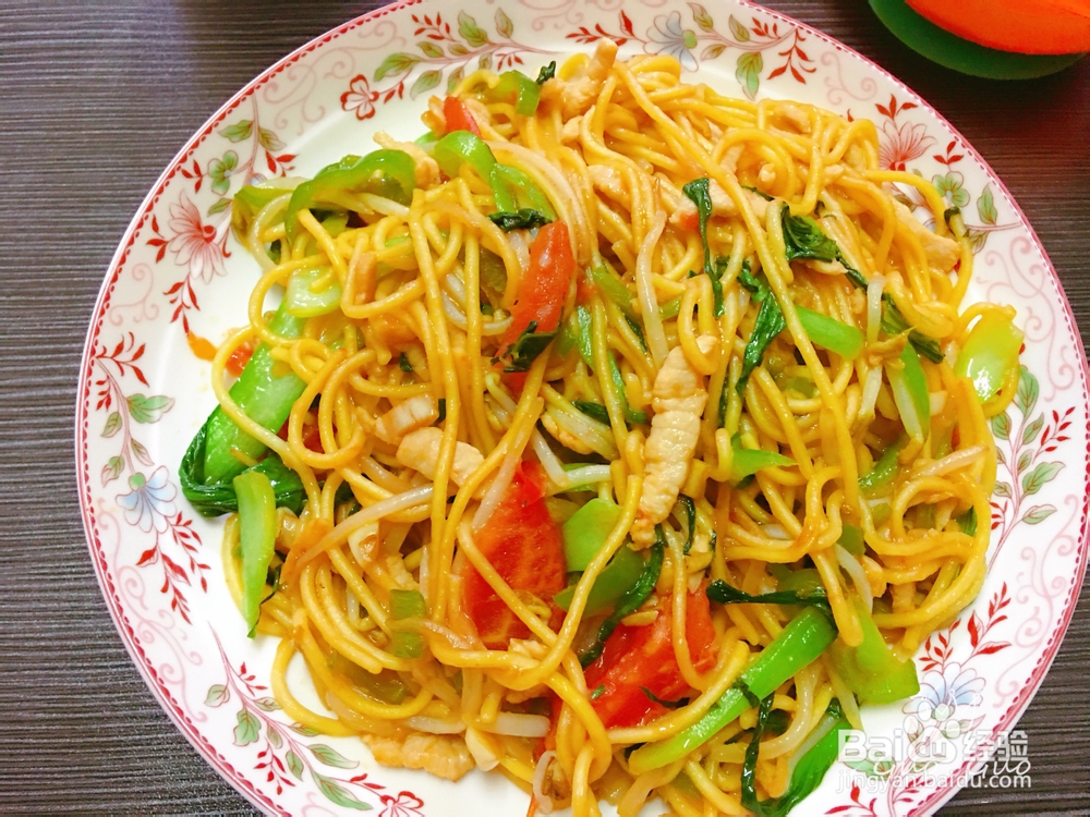 比较好吃的肉丝炒面