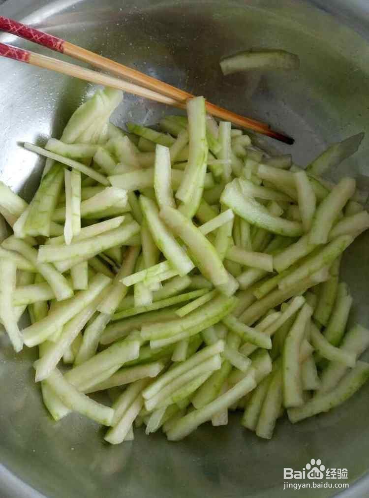 解暑菜醋溜西瓜皮