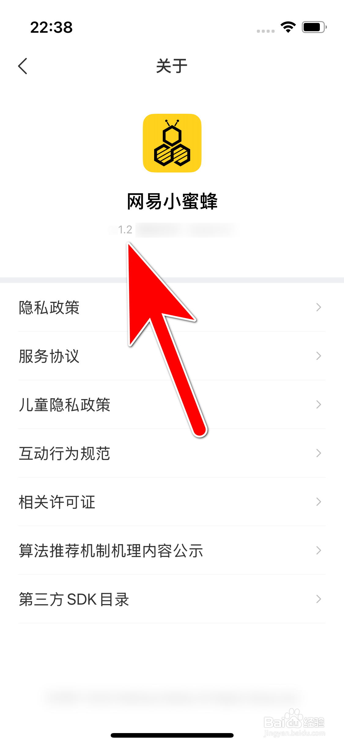 网易小蜜蜂APP如何查询当前系统的版本号