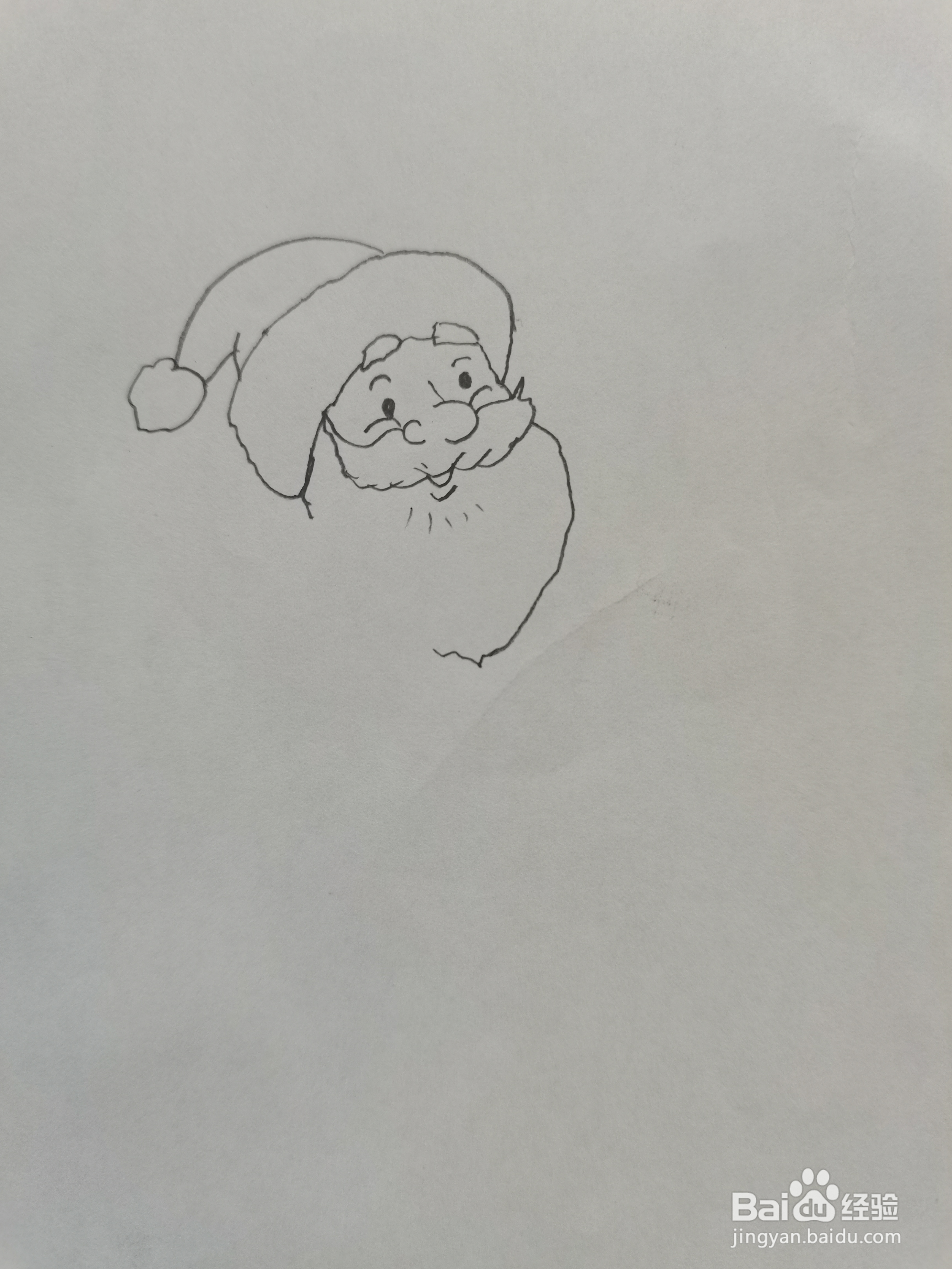 圣诞老人简笔画
