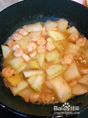 下饭菜虾仁烧冬瓜