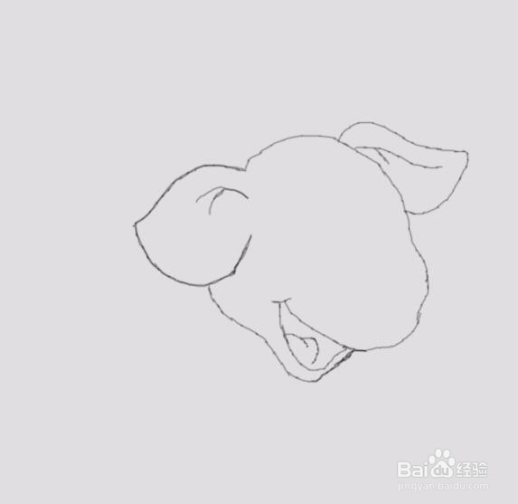 可爱的小猪是怎么画的