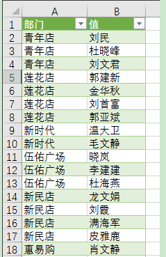 excel中如何处理不规范数据