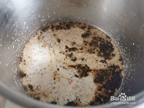 圣诞驯鹿咖啡慕斯