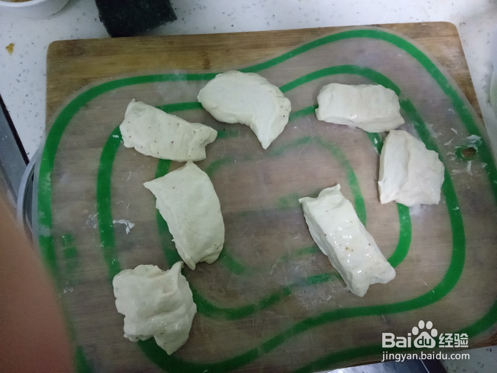 烙饼贴鸡蛋火腿