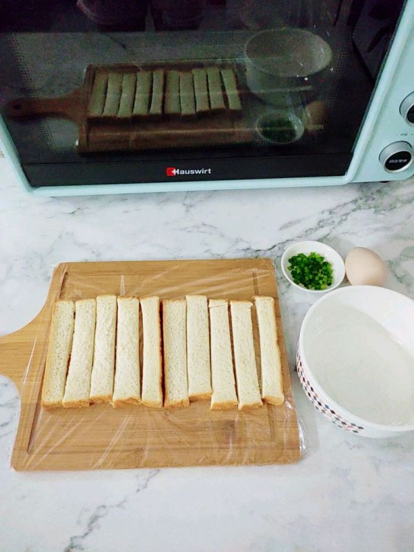 葱花鸡蛋土司条