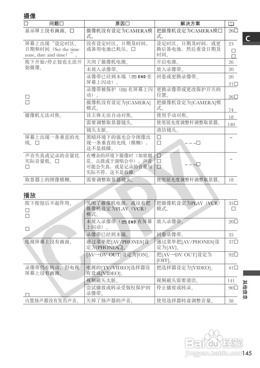 佳能MV650i数码摄像机使用说明书:[15]