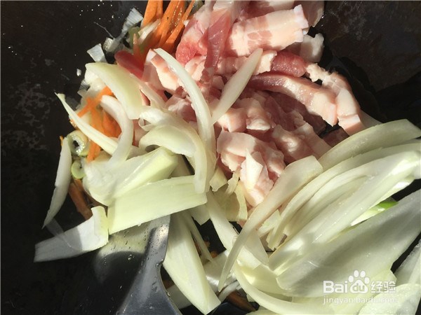 芹菜炒肉丝家常版