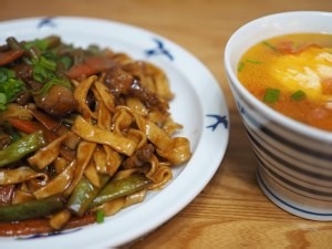 豆角焖面的做法