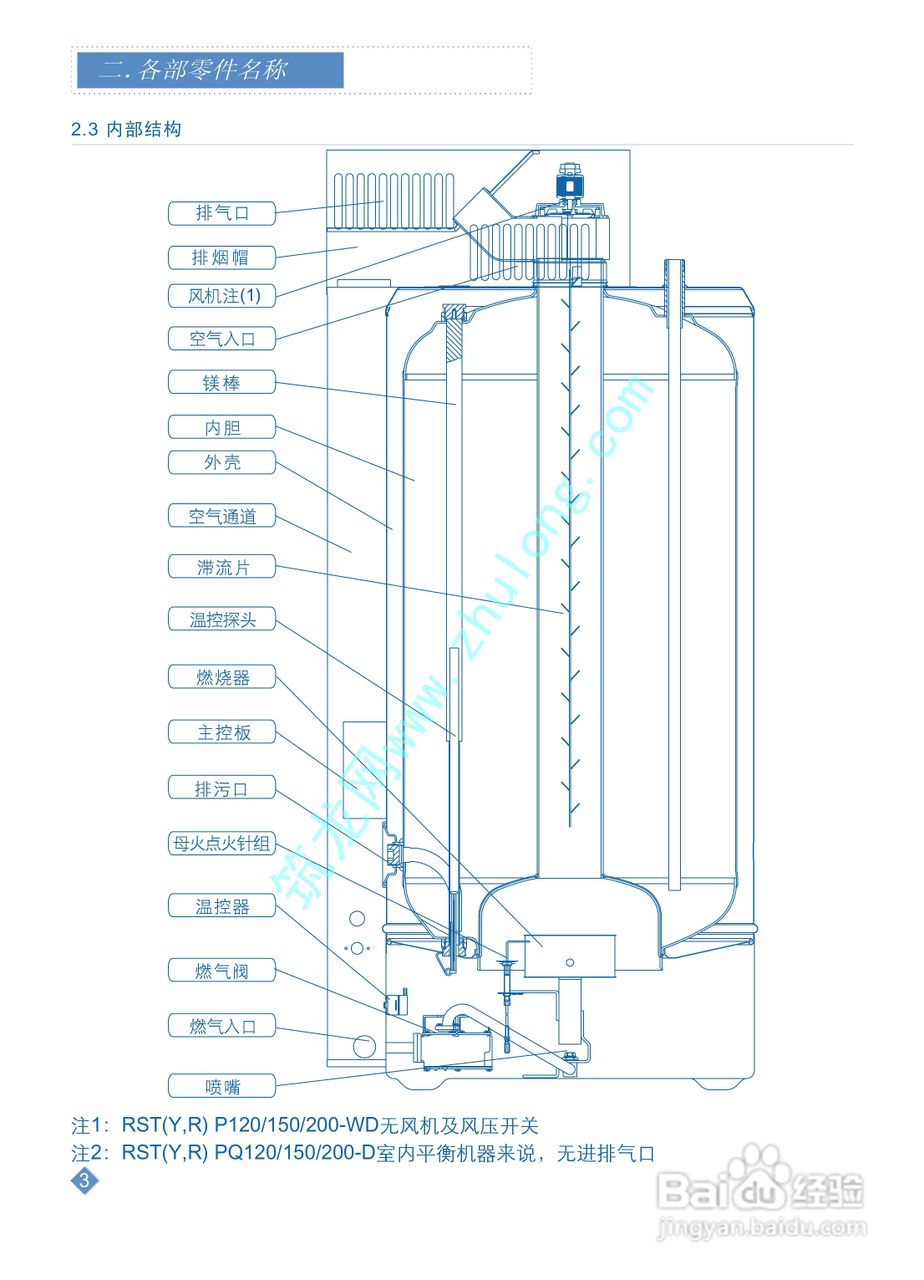 阿里斯顿燃气容积式热水器使用说明书:[1]