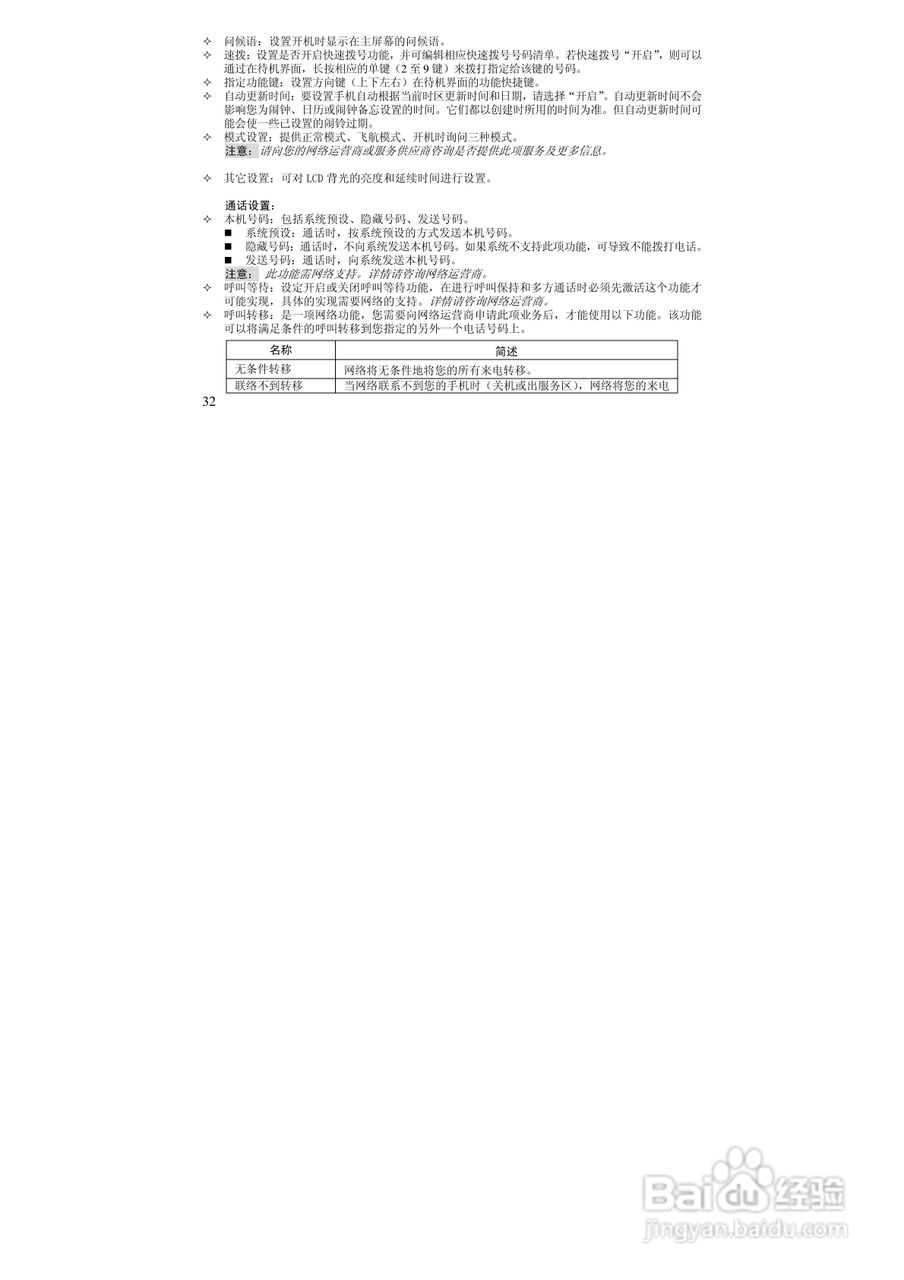 万利达MT708手机使用说明书:[4]