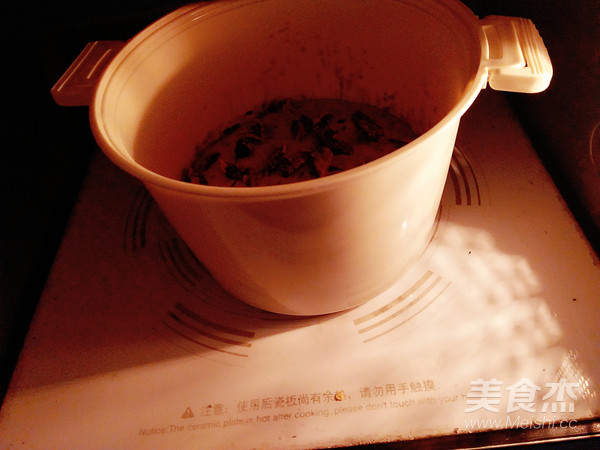 葡萄汁无花果干发糕