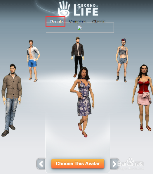 怎样注册secondlife第二人生的号