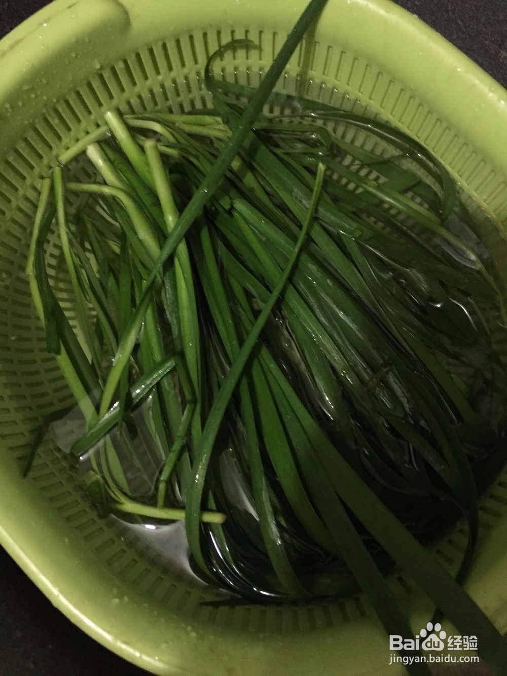 韭菜鸡蛋的做法